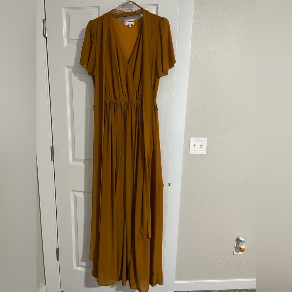 Burnt orange Baltic Born maxi dress, XL